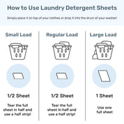 USA Based Laundry Detergent Sheets